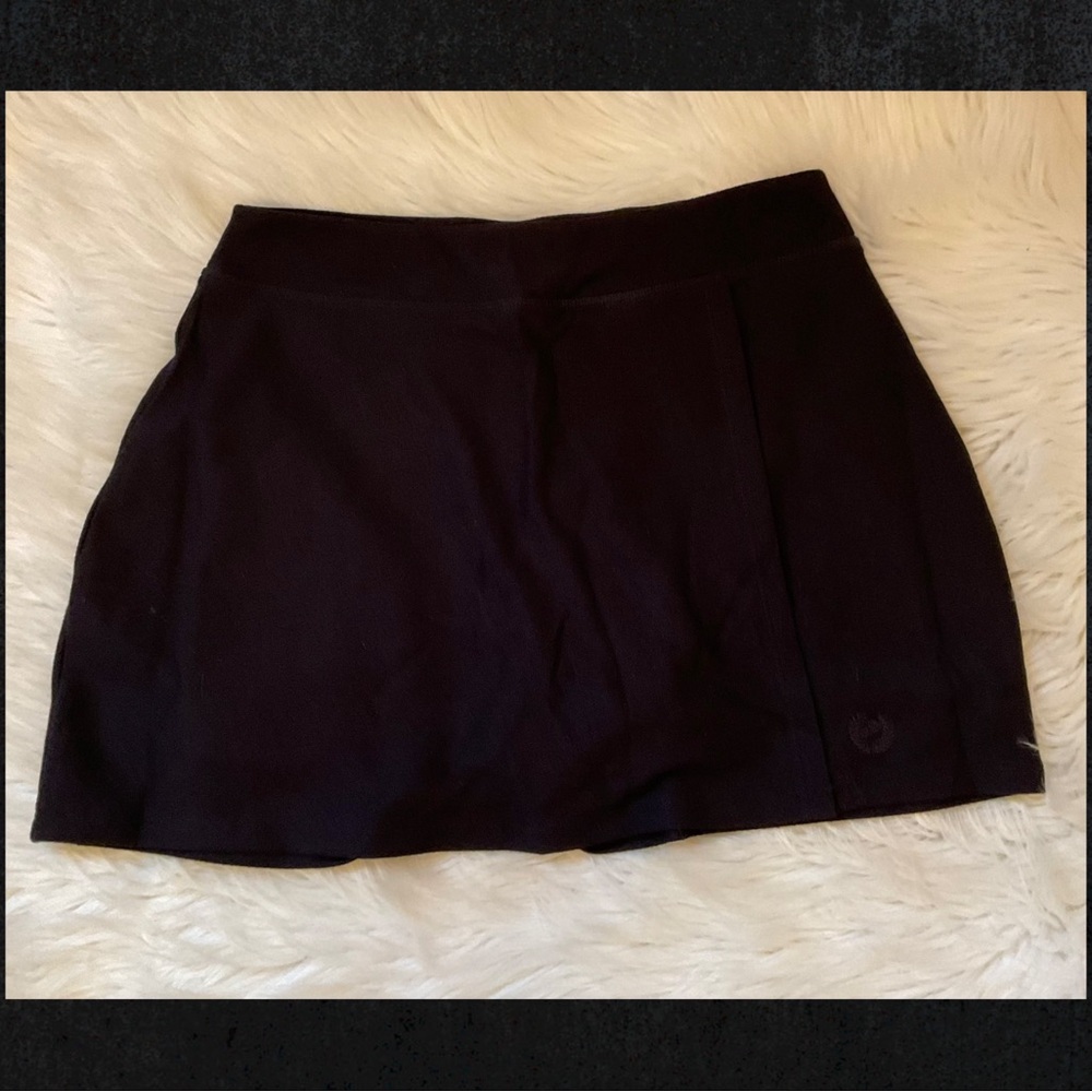 PINK Victoria’s Secret Sport Pique Tennis Skort - NWT - Medium - Black